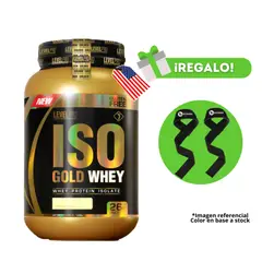 LEVEL PRO - Iso Gold whey 1.1kg Vainilla + regalos