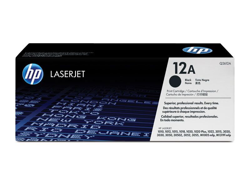 TONER Q2612A 12A L.J 1020 NEGRO 2.000 PAGINAS