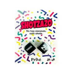 GENERICO - Dados Shotzazo Juego de mesa de dados para fiestas