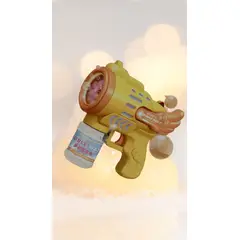 GENERICO - PISTOLA DE BURBUJABubble Gun - AMARILLO CON NARANJA