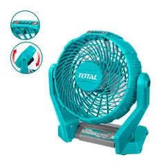 TOTAL TOOLS - Ventilador Recargable 7 Inalámbrico 20v Ajustable 360°