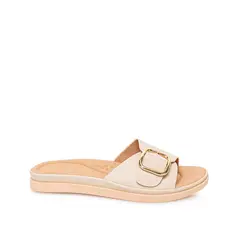ADV - Sandalia Slide Casual ANA-2637 Vainilla