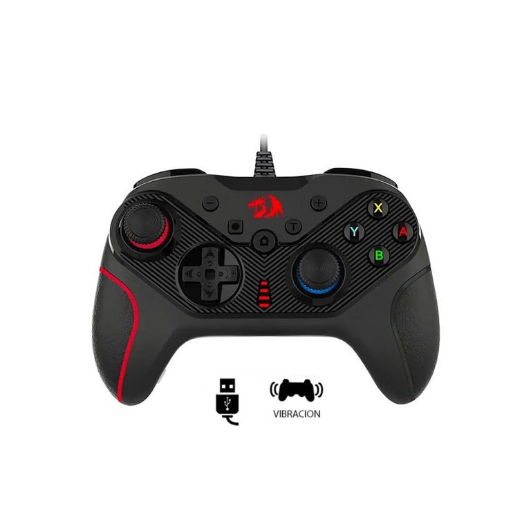 Gamepad RIFT G710 Cableado con Vibración y Macros