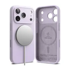 RINGKE - Case Para iPhone 17 Pro Max MagSafe Silicona Morado