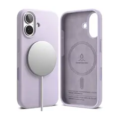 RINGKE - Case Para iPhone 17 MagSafe Silicona Morado