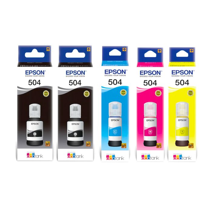 SUPER KIT DE 5 TINTAS 504
