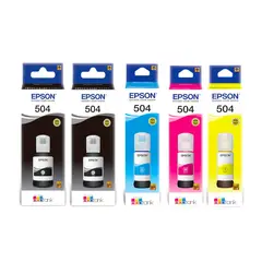 EPSON - SUPER KIT DE 5 TINTAS 504