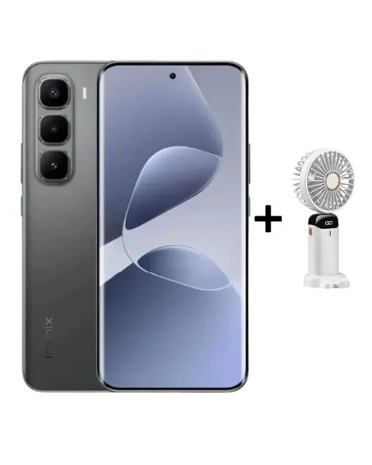 HOT 60 PRO PLUS-8+8-256GB-COLOR NEGRO+VENTILADOR DE DE REGALO-REGISTRADO
