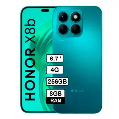 HONOR - Celular Libre X8B 6,7 pulg 256GB 8GB RAM AZUL