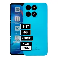 HONOR - Celular PLAY 9A - 4GB RAM + 256GB AZUL
