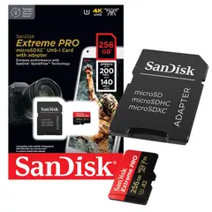 SANDISK - Microsd Extreme Pro 256gb 4k Original