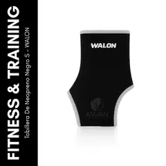 GENERICO - Tobillera De Neopreno Negro S - WALON