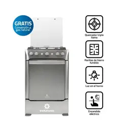 INDURAMA - Cocina a Gas 4 Hornillas Granada Zafiro - Croma
