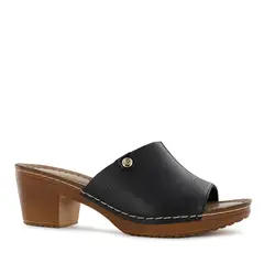 ECCO - Sandalia Cuero Mujer Mika17 Negro