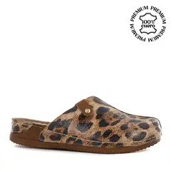 ECCO - Zueco Cuero Folia Mujer Patty30 Animal Print