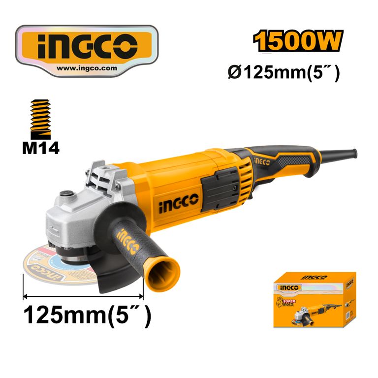 AG150018 AMOLADORA ANGULAR 1500W