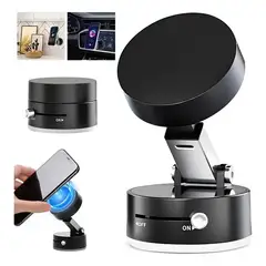 OEM - SOPORTE MAGNETICO PARA TELEFONO CON VENTOSA AL VACIO PLEGABLE