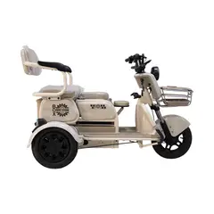 BOX BIKE - Trimoto Eléctrica Box convertible B02 Beige