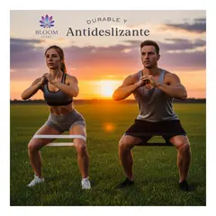 MYGYM HOME EQUIPMENT - BANDAS ELASTICAS DE TELA CON 3 NIVELES DE RESISTENCIA