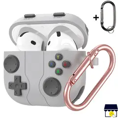 GENERICO - Case funda de silicona para Airpods 3 Gen - Gris