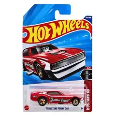 HOT WHEELS - 71 Mustang Funny Car Rojo JBB04