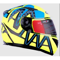 GENERICO - CASCO MOTO HOKEN 689 PARADISE AMARILLO