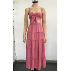 ALLEZ COLLECTION - MAXIVESTIDO CALI LARGO DOS PIEZAS