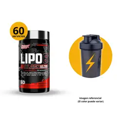 GENERICO - LIPO 6 BLACK ULTRA CONCENTRATE 60 CAP + SHAKER