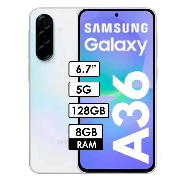 Galaxy A36 128GB 6GB RAM Blanco