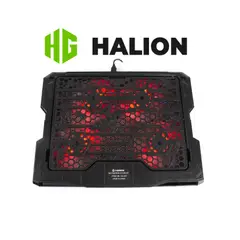 HALION - Cooler gamer para laptop HA-K4 CYBERCOOL