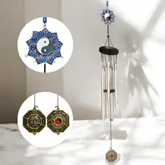 GIADE - Campana de Viento Yin Yang 78 cm
