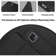 GENERICO - FUNDA CASE IMANTADO PARA IPAD PRO 11" 2024 A2926, A 2837