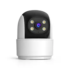 TRENDY TECH E I R L - CÁMARA DE SEGURIDAD UN LENTE WIFI 360 FULL HD INTERIOR VISIÓN NOCTURNA