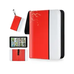 GENERICO - Folder 4 Pocket 400 Cartas PokeBall Electric