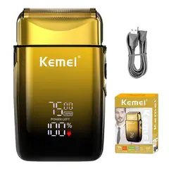 OEM - Afeitadora Kemei Shaver Profesional USB Recargable