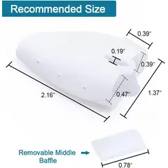 GENERICO - Corrector de Juanetes de Silicona Alivio y Protección Diaria