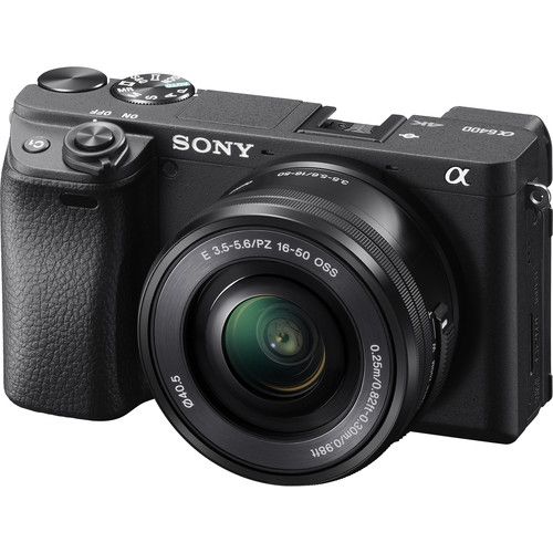 Alpha a6400 Mirrorless Digital Camera with 16-50mm Lens - Negro