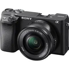 SONY - Alpha a6400 Mirrorless Digital Camera with 16-50mm Lens - Negro