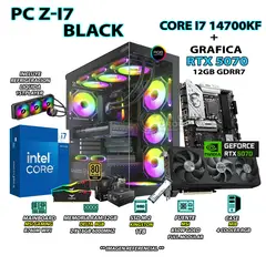 INTEL - Computadora PC Gamer Core i7 14700KF RAM 32GB SSD 1TB GRAFICA RTX 5070 12GB