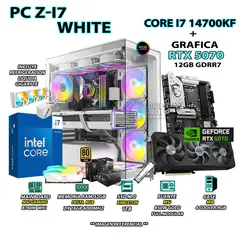 INTEL - Computadora PC Gamer Core i7 14700KF RAM 32GB SSD 1TB GRAFICA RTX 5070 12GB