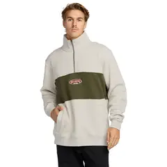 BILLABONG - Polera Hombre Bad Dog 34 Mock Beige