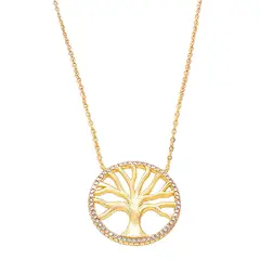 NATHALIE BIRD - COLLAR ARBOL DE LA VIDA XL GOLD