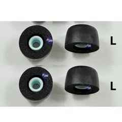 GENERICO - Almohadillas para audifono Sony Wf-1000x m5 Negro espuma 2 pares L