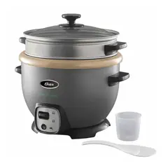 OSTER - Olla Arrocera Multiusos CKSTRC7130S 2.2 L Silver Función Sofrito
