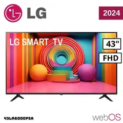 LG - Televisor 43 pulg. FHD Smart TV AI 43LR6000PSA