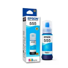 EPSON - BOTELLA DE TINTA T555220 COLOR CIAN