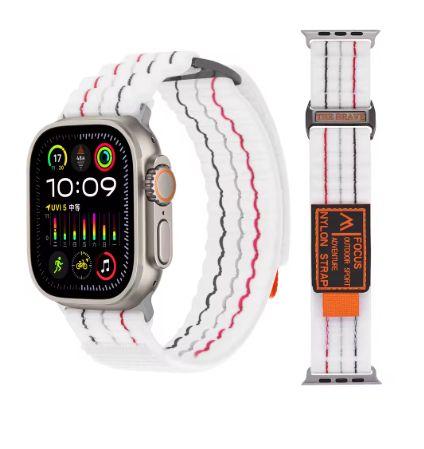 Correa Focus para Apple Watch 45mm - Blanco