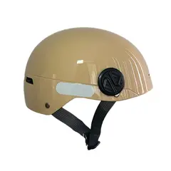 GREENLINE - Casco Bicimoto VMP Bicicleta Modelo C01 MARRON
