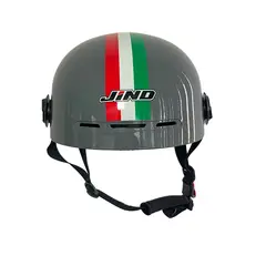 GREENLINE - Casco Bicimoto VMP Bicicleta Modelo C01 GRIS