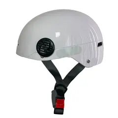 GREENLINE - Casco Bicimoto VMP Bicicleta Modelo C01 BLANCO